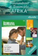 Cover-Bild zum Titel 'Traummänner & Traumziele: Afrika' von 'Liz Fielding, Nina Harrington, Lucy Gordon, Joss Wood'