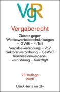 Cover-Bild zum Titel 'Vergaberecht. VgR' von ''