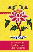 Cover-Bild zum Titel 'Buddhas erste Unterweisung' von 'Rinpotsche Gonsar'