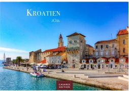 Cover-Bild zum Titel 'Kroatien Kalender 2026 - Wandkalender | Fotokalender Südeuropa 24x35 cm | Entdecken Sie den schönsten Winkel Kroatiens mit unserem Kalender' von ''