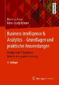 Cover-Bild zum Titel 'Business Intelligence & Analytics - Grundlagen und praktische Anwendungen' von 'Henning Baars, Hans-Georg Kemper'