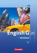 Cover-Bild zum Titel 'English G 21. Ausgabe A 4. Workbook mit Audios online' von 'Jennifer Seidl'