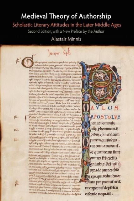 Medieval Theory of Authorship - Alastair Minnis