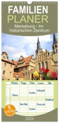 Familienplaner 2026 - Merseburg - Im historischen Zentrum mit 5 Spalten (Wandkalender, 21 x 45 cm) CALVENDO - Gisela Kruse