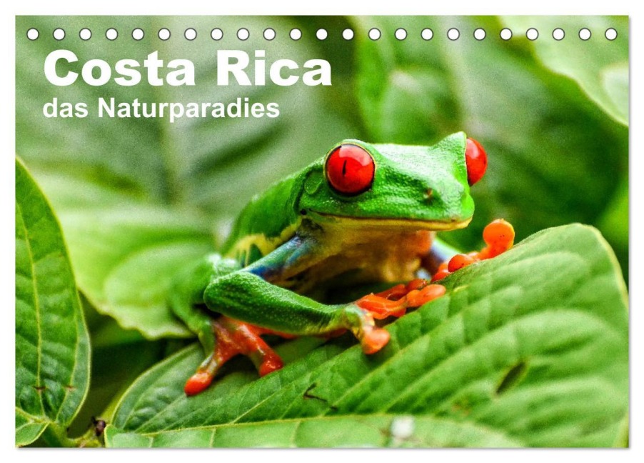 Costa Rica - das Naturparadies (Tischkalender 2026 DIN A5 quer), CALVENDO Monatskalender - Oliver Nowak