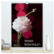 Cover-Bild zum Titel 'Weißer Blütentraum (hochwertiger Premium Wandkalender 2026 DIN A2 hoch), Kunstdruck in Hochglanz' von 'Ulrike Adam'