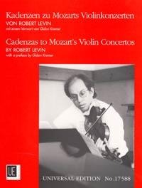 Kadenzen zu Mozarts Violinkonzerten - Robert Levin