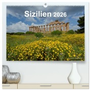 Cover-Bild zum Titel 'Sizilien 2026 (hochwertiger Premium Wandkalender 2026 DIN A2 quer), Kunstdruck in Hochglanz' von 'Jörg Dauerer'