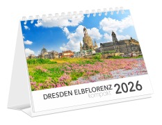 Kalender Dresden Elbflorenz kompakt 2026 - K4 Verlag, Peter Schubert