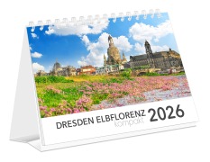 Kalender Dresden Elbflorenz kompakt 2026 - K4 Verlag, Peter Schubert