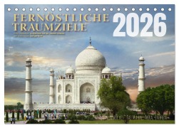 Cover-Bild zum Titel 'Fernöstliche Traumziele (Tischkalender 2026 DIN A5 quer), CALVENDO Monatskalender' von 'Bernd Kregel Hipp'