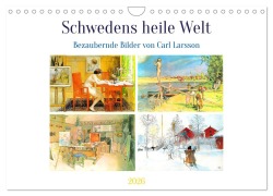 Cover-Bild zum Titel 'Schwedens heile Welt (Wandkalender 2026 DIN A4 quer), CALVENDO Monatskalender' von 'Steffani Lehmann (Hrsg.'