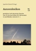Cover-Bild zum Titel 'Autorenlexikon geistlicher Lyrik deutscher Sprache, Band 1' von ''