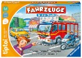 Cover-Bild zum Titel 'Ravensburger tiptoi Spiel 00127 Fahrzeuge in der Stadt - Lernspiel ab 3 Jahren, lehrreiches Zuordnungsspiel für Jungen und Mädchen, für 1-4 Spieler' von 'Inka und Markus Brand'