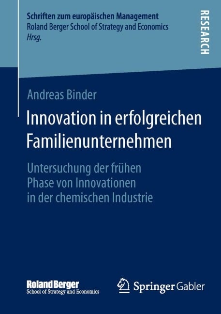 Innovation in erfolgreichen Familienunternehmen - Andreas Binder