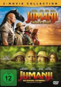 Cover-Bild zum Titel 'Jumanji - Willkommen im Dschungel & Jumanji - The Next Level' von 'Chris Mckenna, Jeff Pinkner, Scott Rosenberg, Erik Sommers, Chris Van Allsburg'