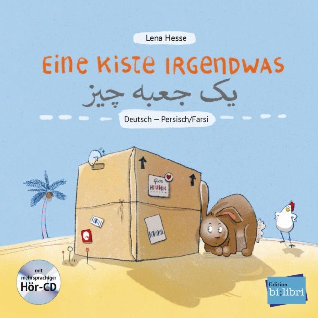 Eine Kiste Irgendwas. Kinderbuch Deutsch-Persisch/Farsi mit Audio-CD - Lena Hesse