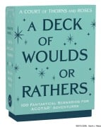 Cover-Bild zum Titel 'A Court of Thorns and Roses Official Deck: A Deck of Woulds or Rathers' von 'Sarah J. Maas'