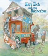 Cover-Bild zum Titel 'Herr Elch und sein Bücherbus' von 'Inga Moore'