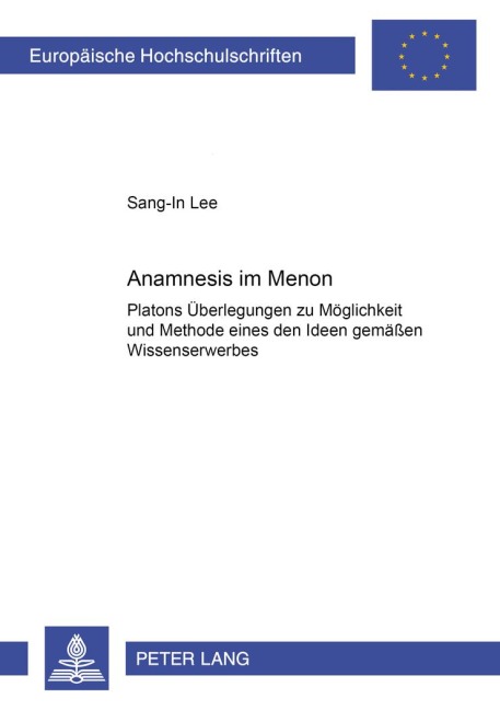 Anamnesis im 'Menon' - 