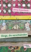 Cover-Bild zum Titel 'Dinge, die verschwinden' von 'Jenny Erpenbeck'