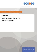 Cover-Bild zum Titel 'Reform des Stabilitäts- und Wachstumspaktes' von 'F. Muretta'