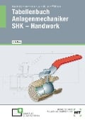 Cover-Bild zum Titel 'Tabellenbuch Anlagenmechaniker SHK - Handwerk' von 'Hermann Bux, Uwe Wellmann, Hans-Peter Laß, Karl-Heinz Mertsch, Bertram Hense'