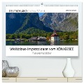 Weißblaue Impressionen vom KÖNIGSSEE Panoramabilder (hochwertiger Premium Wandkalender 2024 DIN A2 quer), Kunstdruck in Hochglanz - Dieter Wilczek