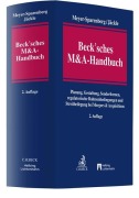 Cover-Bild zum Titel 'Beck'sches M&A-Handbuch' von ''