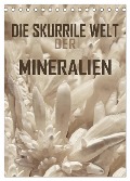 Die skurrile Welt der Mineralien (Tischkalender 2024 DIN A5 hoch), CALVENDO Monatskalender - Reinhard Sock