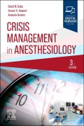 Cover-Bild zum Titel 'Crisis Management in Anesthesiology' von 'David M Gaba, Steven K Howard, Amanda Burden'