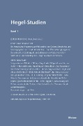 Cover-Bild zum Titel 'Hegel-Studien Band 1' von ''