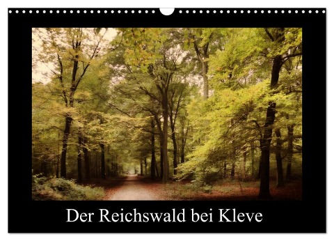 Der Reichswald bei Kleve (Wandkalender 2024 DIN A3 quer), CALVENDO Monatskalender - Gudrun Nitzold-Briele