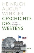Cover-Bild zum Titel 'Geschichte des Westens' von 'Heinrich August Winkler'
