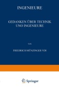 Cover-Bild zum Titel 'Ingenieure' von 'Friedrich Münzinger'