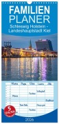 Cover-Bild zum Titel 'Familienplaner 2026 - Schleswig Holstein - Landeshauptstadt Kiel mit 5 Spalten (Wandkalender, 21 x 45 cm) CALVENDO' von 'Peter Schickert'