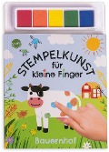 Cover-Bild zum Titel 'Stempelkunst für kleine Finger. Bauernhof' von ''