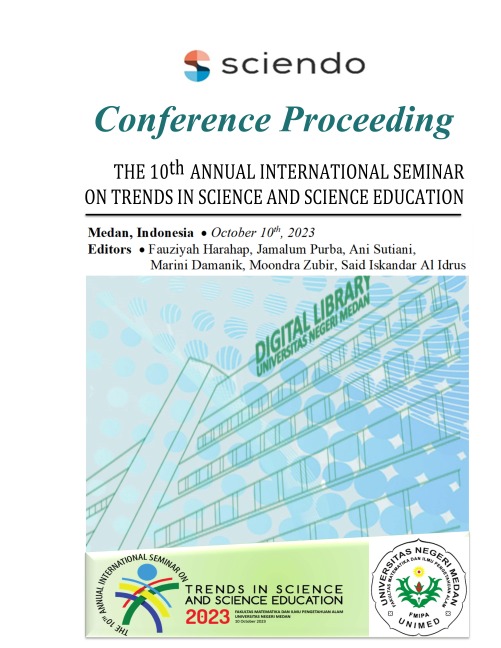 The 10th Annual International Seminar on Trends in Science and Science Education (AISTSSE) 2023 - 