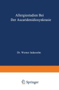 Cover-Bild zum Titel 'Allergiestudien bei der Ascaridenidiosynkrasie' von 'Werner Jadassohn'