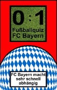 Cover-Bild zum Titel '0:1 Fußballquiz FC Bayern' von 'Bob Joblin'