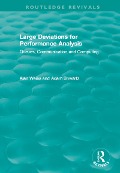 Cover-Bild zum Titel 'Large Deviations For Performance Analysis' von 'Alan Weiss, Adam Shwartz'