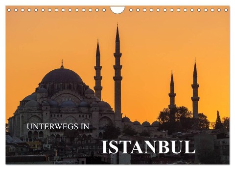 Unterwegs in Istanbul (Wandkalender 2025 DIN A4 quer), CALVENDO Monatskalender - Rico Ködder