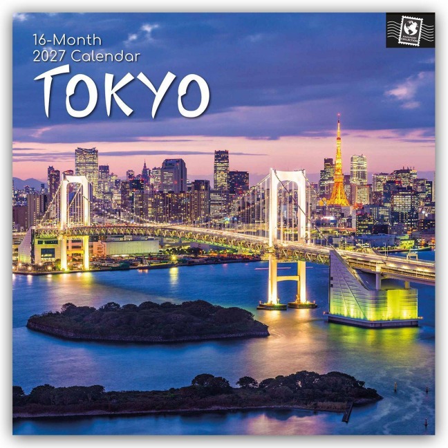 Tokyo - Tokio 2027 - 16-Monatskalender - Gifted Stationery Co. Ltd
