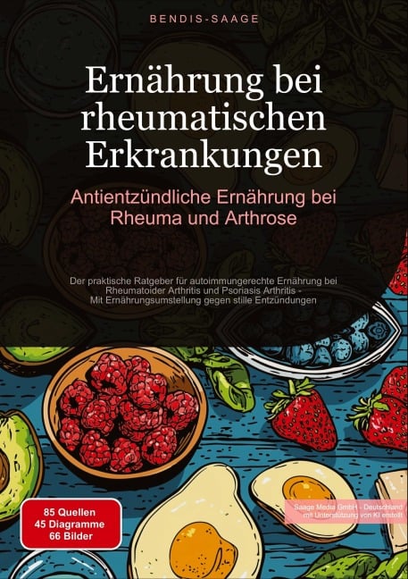 Ernährung bei rheumatischen Erkrankungen: Antientzündliche Ernährung bei Rheuma und Arthrose - Bendis A. I. Saage - Deutschland