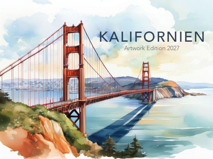 Kalifornien Artwork Edition Kalender 2027 - Susanne Pommer, Frank Pommer