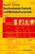 Cover-Bild zum Titel 'Beschreibende Statistik und Wirtschaftsstatistik' von 'Friedrich Schmid, Karl Mosler'