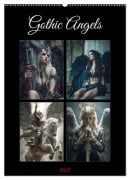 Cover-Bild zum Titel 'Gothic Angels (Wandkalender 2027 DIN A2 hoch), CALVENDO Monatskalender' von 'Dirk Meutzner'