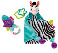 Cover-Bild zum Titel 'Play+ Fühlen, rasseln, spielen (Geschenk-Set: Zebra) - ab 0 Monate' von ''