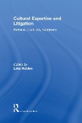 Cover-Bild zum Titel 'Cultural Expertise and Litigation' von ''