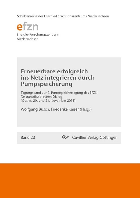 Erneuerbare erfolgreich ins Netz integrieren durch Pumpspeicherung - 